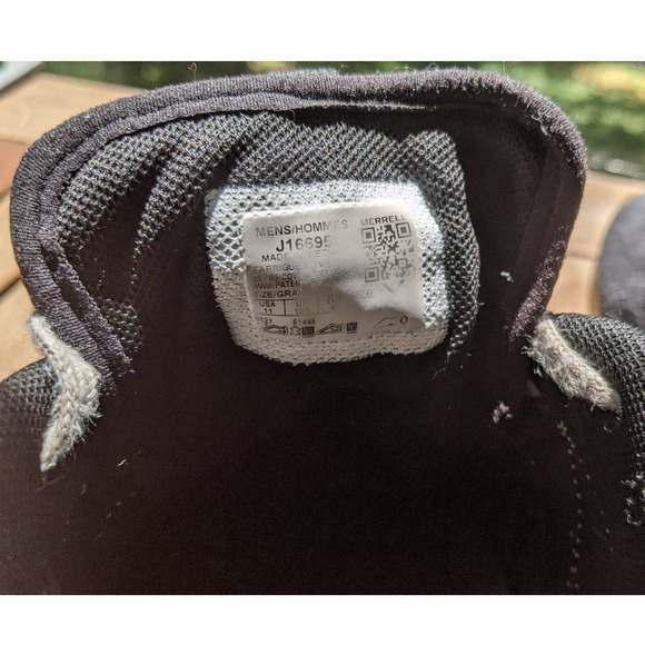 Men's Alpine Sneaker J16695 Black size 11 - Picture 11 of 11